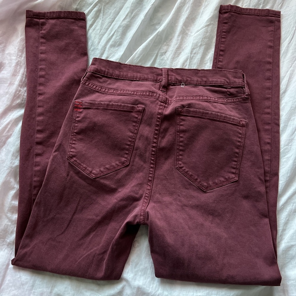 BDG Burgundy Jeans - Picture 4 of 4